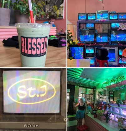 Saint J Cyber Cafe: A Coffee Shop Where Creativity and 90’s Nostalgia Meet (East Hollywood)