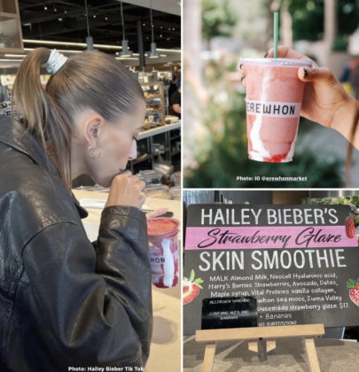 I Tried the Hailey Bieber’s Strawberry Glaze Skin Smoothie