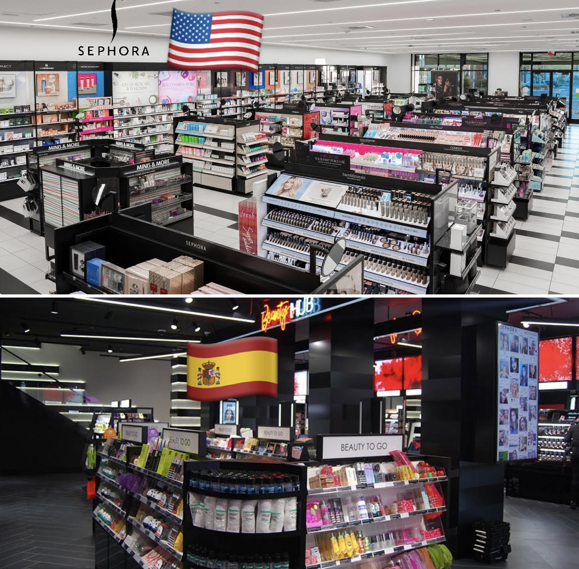 Sephora Cosmetics Store in Los Angeles, CA