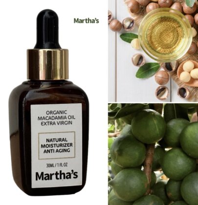 Martha’s Organic Macadamia Oil – European Clean & Green Skincare