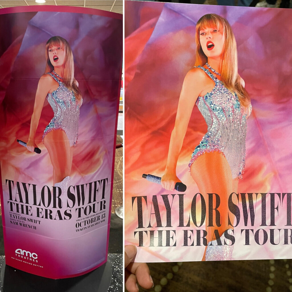 Taylor Swift The Eras Tour 2023 Poster - Unleash Your Creativity